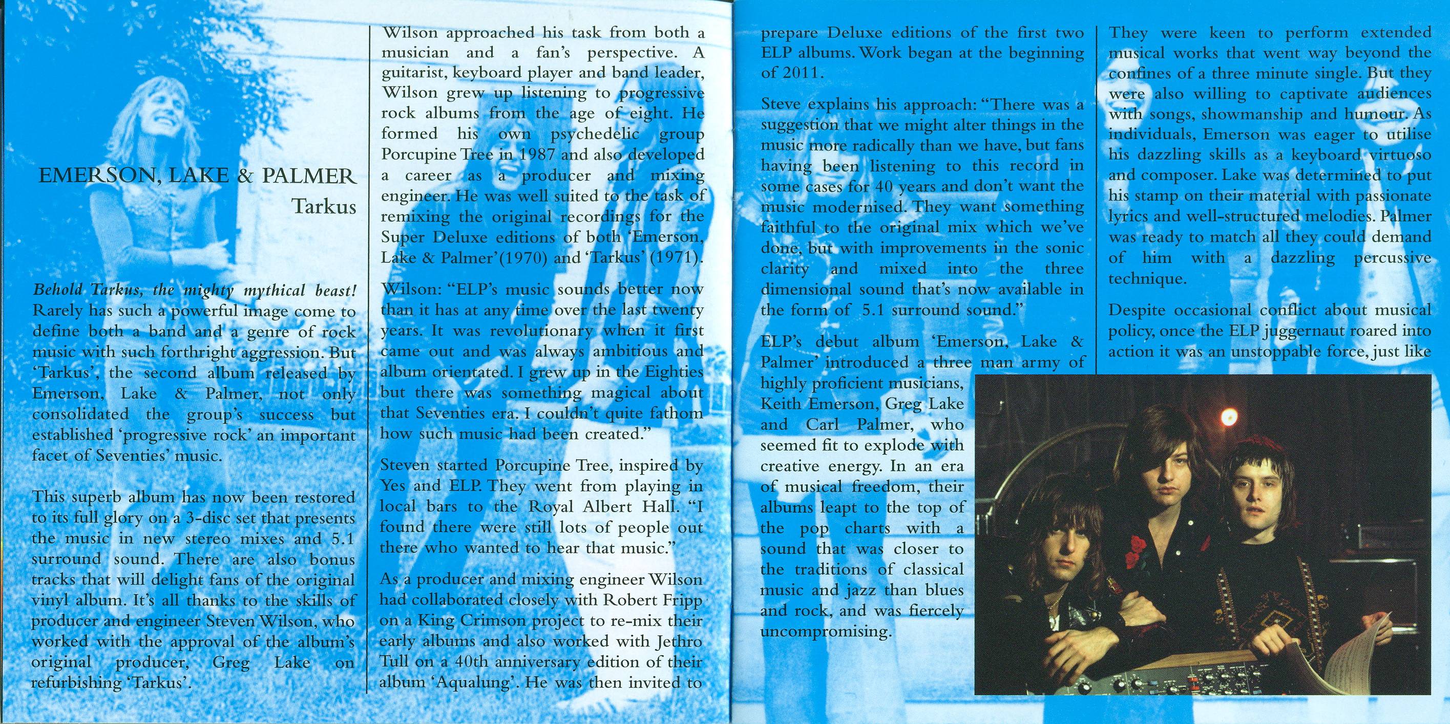 Emerson, Lake and Palmer Tarkus 2cd [Booklet03 d]